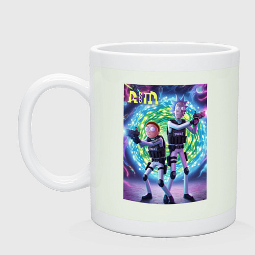 Кружка Рик и Морти - космический спецназ / Фосфор – фото 1