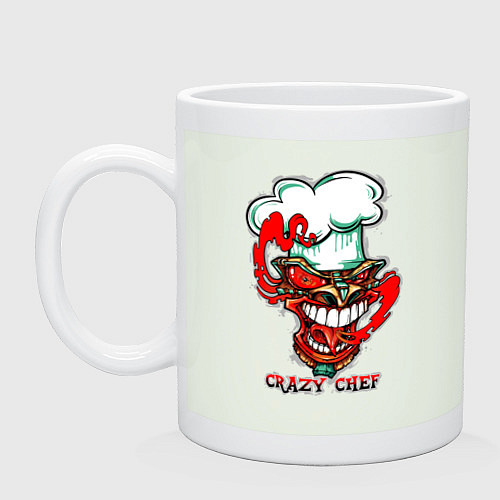 Кружка Crazy chef / Фосфор – фото 1