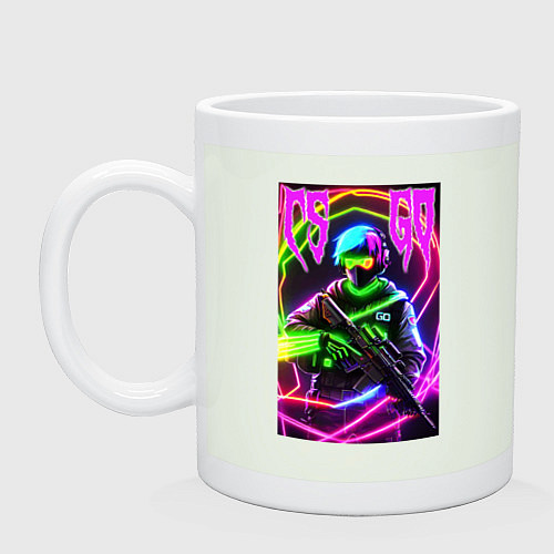 Кружка Counter Strike go - neon revolution / Фосфор – фото 1