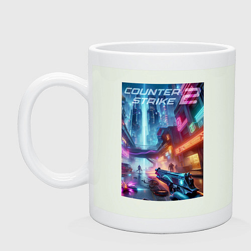 Кружка Counter Strike 2 - metropolis / Фосфор – фото 1