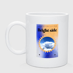 Кружка керамическая Светлая сторона, цвет: белый