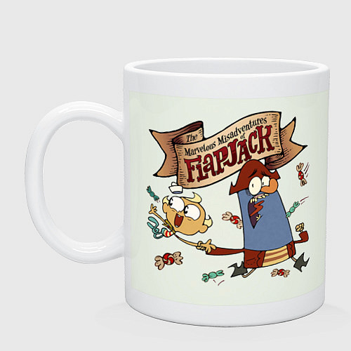 Кружка Flapjack - candies / Фосфор – фото 1