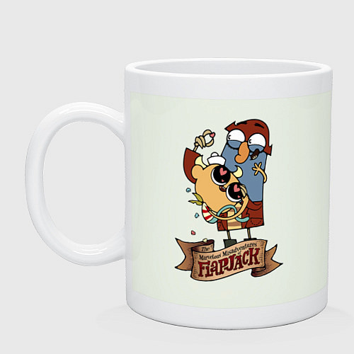 Кружка Flapjack - heart candies / Фосфор – фото 1