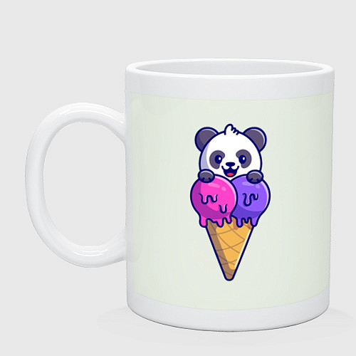 Кружка Panda ice cream / Фосфор – фото 1