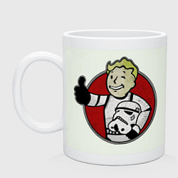 Кружка керамическая Vault storm trooper, цвет: фосфор