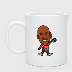 Кружка керамическая Малыш Джордан, цвет: белый