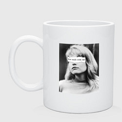 Кружка керамическая FWWM, цвет: белый