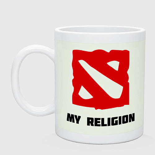 Кружка Dota 2: My Religion / Фосфор – фото 1