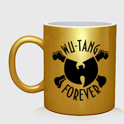 Кружка керамическая Wu-Tang Forever, цвет: золотой