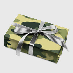 Бумага для упаковки Камуфляж: зеленый/хаки цвета 3D-принт — фото 2