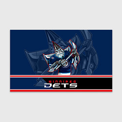 Бумага для упаковки Winnipeg Jets, цвет: 3D-принт