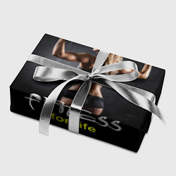Бумага для упаковки Fitness for life, цвет: 3D-принт — фото 2