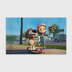 Бумага для упаковки Оззи и подружка, цвет: 3D-принт