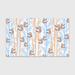 Бумага для упаковки Ленивец стайл, цвет: 3D-принт