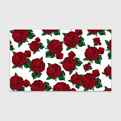 Бумага для упаковки Винтажные розы, цвет: 3D-принт
