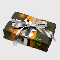 Бумага для упаковки Лиса в лесу, цвет: 3D-принт — фото 2