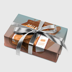 Бумага для упаковки Шоколадное молоко в коробке, цвет: 3D-принт — фото 2