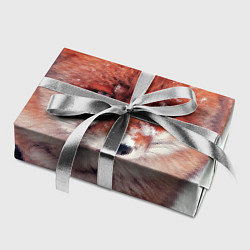Бумага для упаковки Лисица и снег, цвет: 3D-принт — фото 2