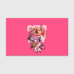 Бумага для упаковки Slayers on pink, цвет: 3D-принт