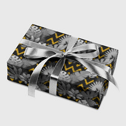 Бумага для упаковки Versace узоры и цветы, цвет: 3D-принт — фото 2