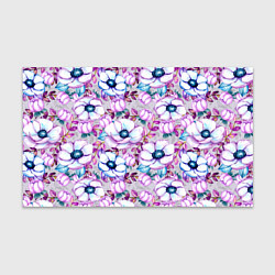 Бумага для упаковки Анемоны - цветочный ковер, цвет: 3D-принт