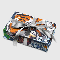 Бумага для упаковки Тигр, цвет: 3D-принт — фото 2