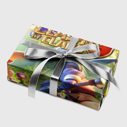 Бумага для упаковки CLASH OF CLANS БИТВА КЛАНОВ, цвет: 3D-принт — фото 2