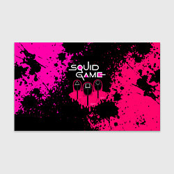 Бумага для упаковки Squid Game брызги красок стража, цвет: 3D-принт