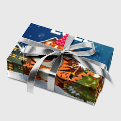 Бумага для упаковки Тигр - новый год 2022, цвет: 3D-принт — фото 2