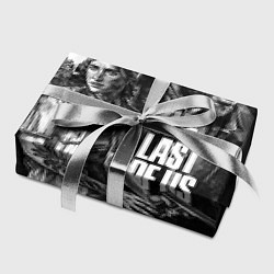 Бумага для упаковки THE LAST OF US ЧЁРНО БЕЛЫЙ, цвет: 3D-принт — фото 2