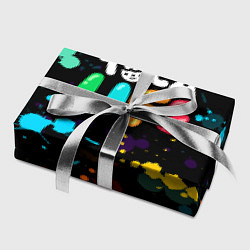 Бумага для упаковки TOCA BOCA RAINBOW PAINTS ТОКА БОКА РАДУЖНЫЕ КРАСКИ, цвет: 3D-принт — фото 2
