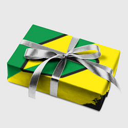 Бумага для упаковки JDM GREEN YELLOW LOGO, цвет: 3D-принт — фото 2