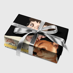 Бумага для упаковки Бульвар Депо с пёсиком, цвет: 3D-принт — фото 2