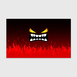 Бумага для упаковки Geometry Dash: Anger Smile, цвет: 3D-принт