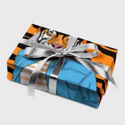 Бумага для упаковки Тигр фурри на стиле, цвет: 3D-принт — фото 2