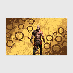 Бумага для упаковки God of War Kratos Год оф Вар Кратос, цвет: 3D-принт