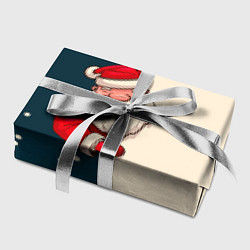 Бумага для упаковки Happy New Year Дед Мороз, цвет: 3D-принт — фото 2