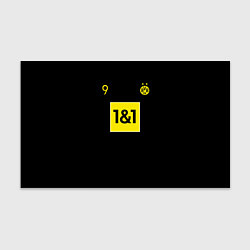 Бумага для упаковки Haaland 9 - Borussia Dortmund, цвет: 3D-принт