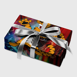 Бумага для упаковки Новогодний тигр пляшет, цвет: 3D-принт — фото 2