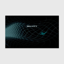 Бумага для упаковки Gravity blue line theme, цвет: 3D-принт