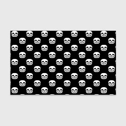 Бумага для упаковки UNDERTALE SANS SKULL FACE PATTERN УЗОР