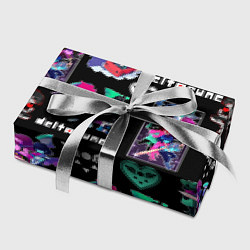 Бумага для упаковки DELTARUNE PATTERN ART ГЕРОИ ДЕЛЬТАРУН, цвет: 3D-принт — фото 2