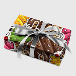 Бумага для упаковки Шоколадные сладости Мороженое, цвет: 3D-принт — фото 2
