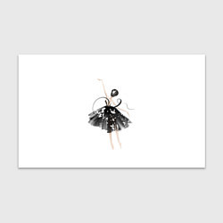 Бумага для упаковки Девушка балерина, цвет: 3D-принт