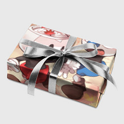 Бумага для упаковки Осенняя Прогулка Чашек Cuphead, цвет: 3D-принт — фото 2