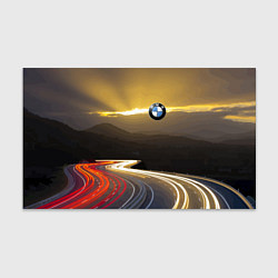 Бумага для упаковки BMW Night route, цвет: 3D-принт