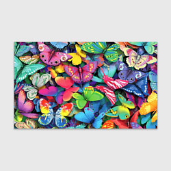 Бумага для упаковки Стая бабочек Pattern, цвет: 3D-принт