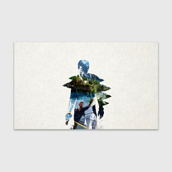 Бумага для упаковки Uncharted На картах не значится, цвет: 3D-принт