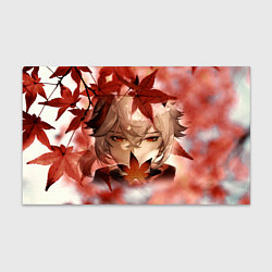 Бумага для упаковки Кадзуха и кленовые листья, цвет: 3D-принт