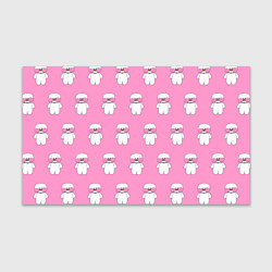 Бумага для упаковки ЛАЛАФАНФАН на розовом фоне, цвет: 3D-принт